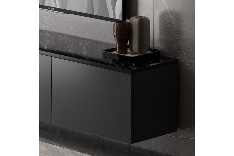 Neon Tv-bänk 160 cm - Antracit - Möbler - Vardagsrum - Tv-möbler & mediamöbler - Tv-bänkar