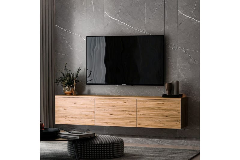 Neon Tv-bänk 160 cm - Natur - Möbler - Vardagsrum - Tv-möbler & mediamöbler - Tv-bänkar