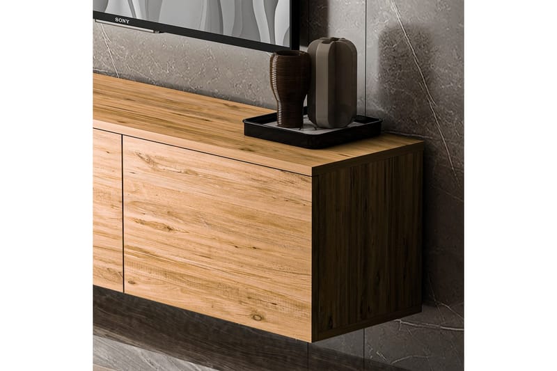 Neon Tv-bänk 160 cm - Natur - Möbler - Vardagsrum - Tv-möbler & mediamöbler - Tv-bänkar