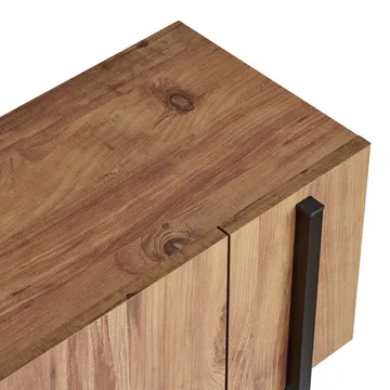 Nexus TV-bänk 180 cm - Atlantic Pine och svart - Möbler - Vardagsrum - Tv-möbler & mediamöbler - Tv-bänkar