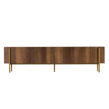 Nexus TV-bänk 180 cm - Barok Walnut Gold - Möbler - Vardagsrum - Tv-möbler & mediamöbler - Tv-bänkar