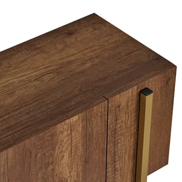 Nexus TV-bänk 180 cm - Barok Walnut Gold - Möbler - Vardagsrum - Tv-möbler & mediamöbler - Tv-bänkar