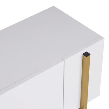Nexus TV-bänk 180 cm - Vitt och guld - Möbler - Vardagsrum - Tv-möbler & mediamöbler - Tv-bänkar