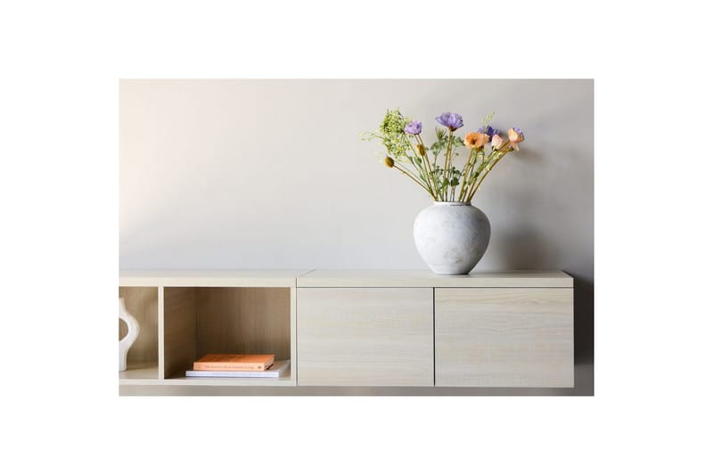 Nomi Tv-stativ 35 cm - Whitewash - Möbler - Vardagsrum - Tv-möbler & mediamöbler - Tv-väggfästen & mediastativ - Tv stativ & väggfästen