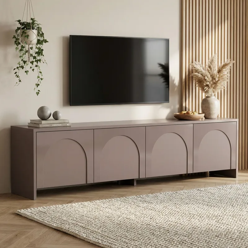 Nomira TV-bänk 180 cm - Atlas - Möbler - Vardagsrum - Tv-möbler & mediamöbler - Tv-väggfästen & mediastativ - Tv stativ & väggfästen
