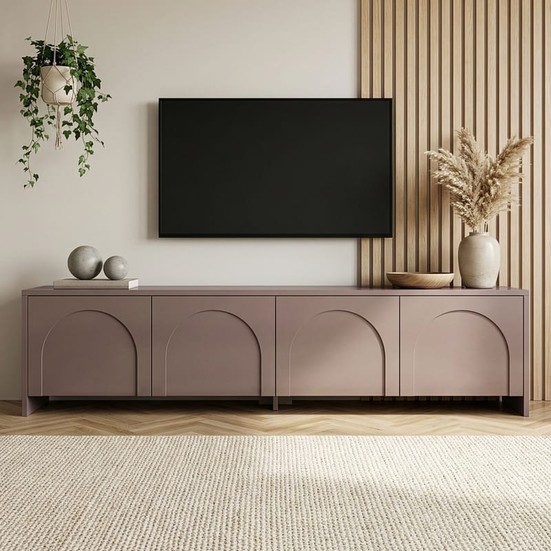 Nomira TV-bänk 180 cm - Atlas - Möbler - Vardagsrum - Tv-möbler & mediamöbler - Tv-väggfästen & mediastativ - Tv stativ & väggfästen