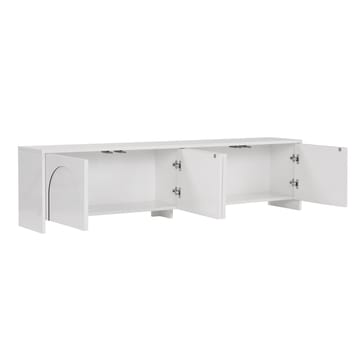 Nomira TV-bänk 180 cm - Vit - Möbler - Vardagsrum - Tv-möbler & mediamöbler - Tv-bänkar