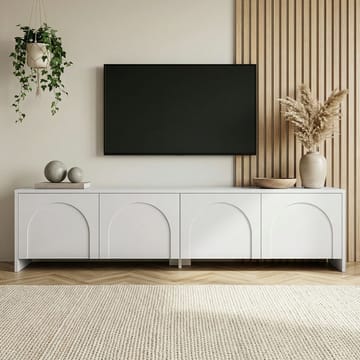 Nomira TV-bänk 180 cm - Vit - Möbler - Vardagsrum - Tv-möbler & mediamöbler - Tv-bänkar