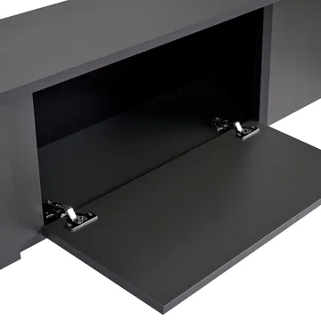 Nopira TV-bänk 180 cm - Antracit/Svart - Möbler - Vardagsrum - Tv-möbler & mediamöbler - Tv-bänkar