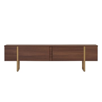 Nopira TV-bänk 180 cm - Valnöt/guld - Möbler - Vardagsrum - Tv-möbler & mediamöbler - Tv-bänkar