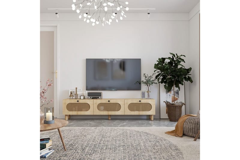 Ossin Tv-bänk 180 cm - Ek - Möbler - Vardagsrum - Tv-möbler & mediamöbler - Tv-bänkar