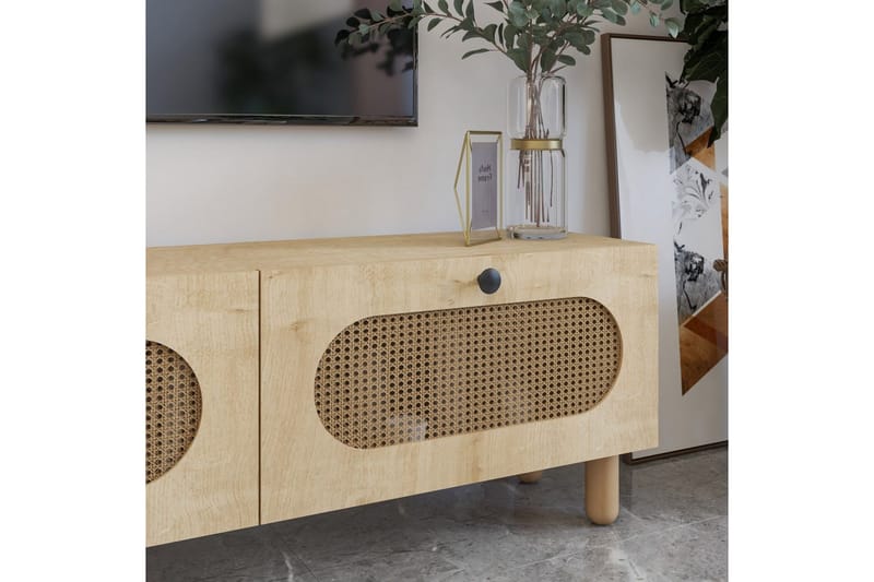 Ossin Tv-bänk 180 cm - Ek - Möbler - Vardagsrum - Tv-möbler & mediamöbler - Tv-bänkar