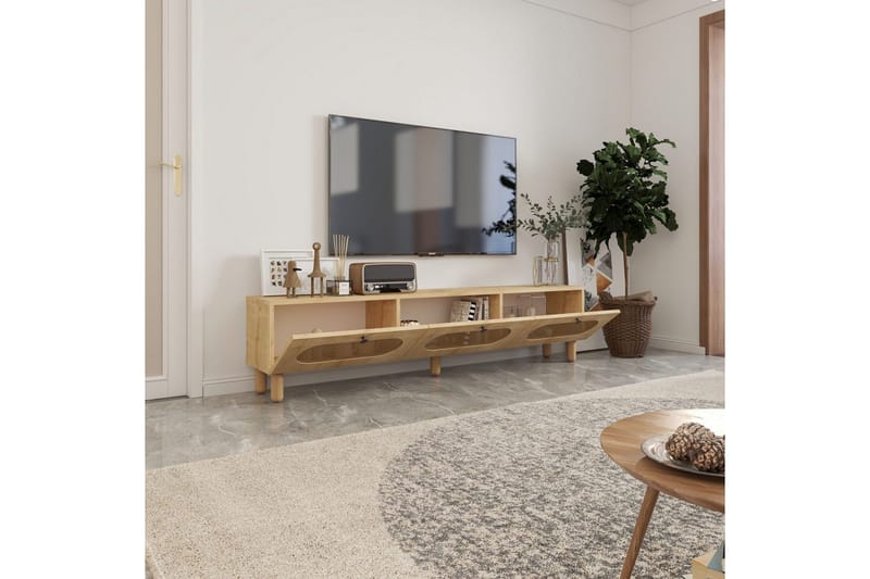 Ossin Tv-bänk 180 cm - Ek - Möbler - Vardagsrum - Tv-möbler & mediamöbler - Tv-bänkar