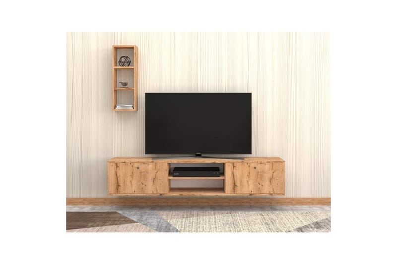 Palgrave Tv-stativ 35 cm - Ek - Möbler - Vardagsrum - Tv-möbler & mediamöbler - Tv-väggfästen & mediastativ - Tv stativ & väggfästen