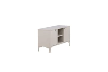 Piring Golvstående TV-bänk 120 cm med Förvaring i Metall - Beige - Möbler - Vardagsrum - Tv-möbler & mediamöbler - Tv-bänkar