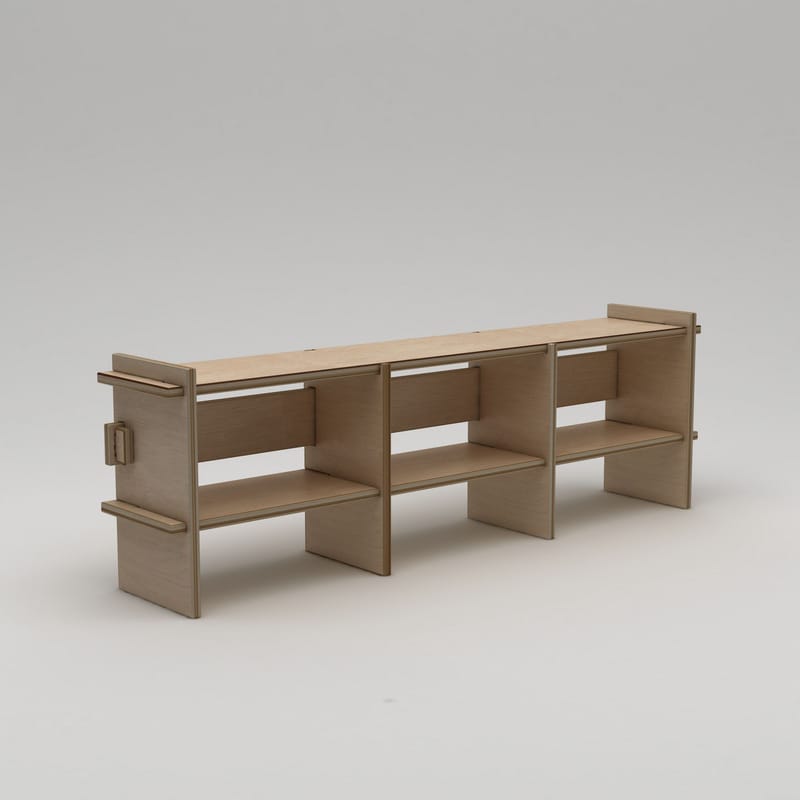 Ropira TV-bänk 220 cm - Naturträ - Möbler - Vardagsrum - Tv-möbler & mediamöbler - Tv-väggfästen & mediastativ - Tv stativ & väggfästen