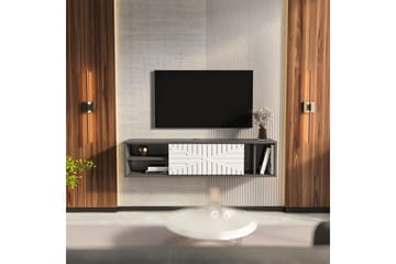Saller Tv-bänk 140 cm - Antracit/Vit - Möbler - Vardagsrum - Tv-möbler & mediamöbler - Tv-bänkar