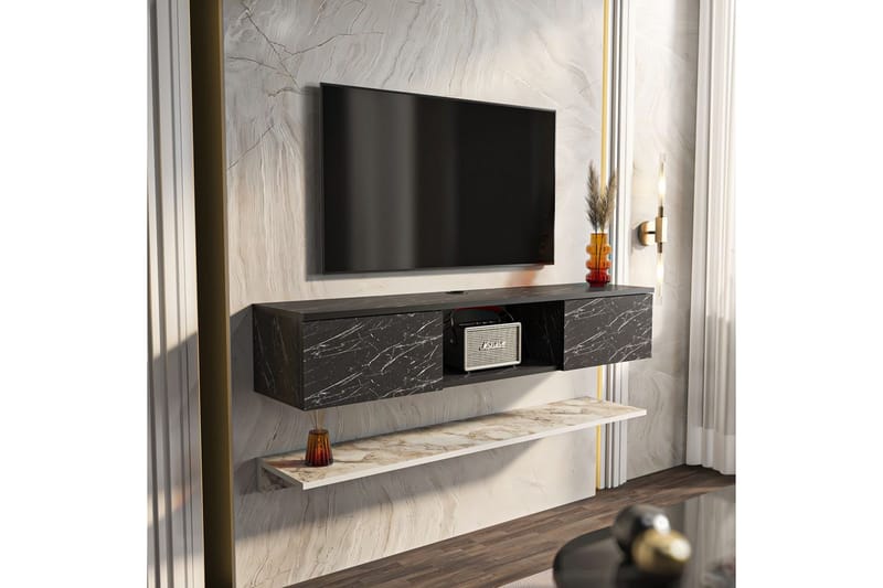 Sovric Tv-bänk 140 cm - Vit - Möbler - Vardagsrum - Tv-möbler & mediamöbler - Tv-bänkar