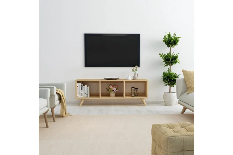 Springhill Tv-bänk 120 cm - Blå - Möbler - Vardagsrum - Tv-möbler & mediamöbler - Tv-bänkar