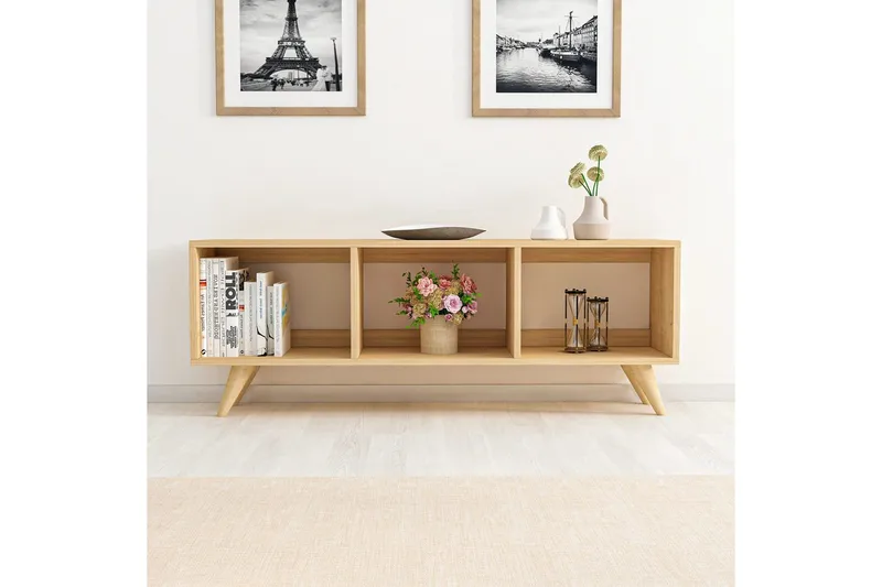 Springhill Tv-bänk 120 cm - Blå - Möbler - Vardagsrum - Tv-möbler & mediamöbler - Tv-bänkar