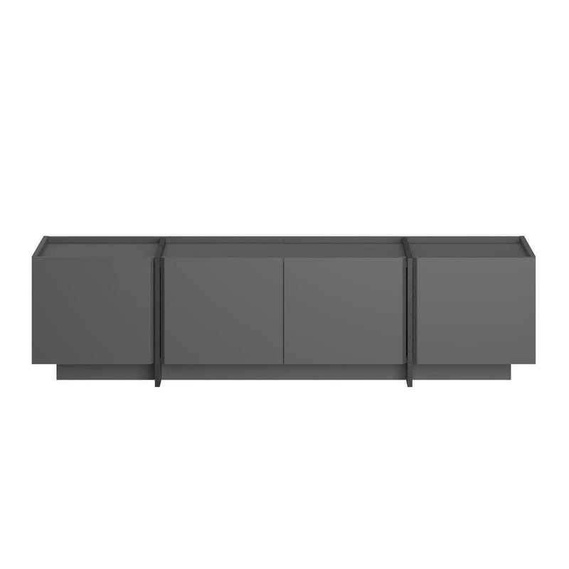 Sylvenn TV-bänk 180 cm - Antracit och svart - Möbler - Vardagsrum - Tv-möbler & mediamöbler - Tv-väggfästen & mediastativ - Tv stativ & väggfästen