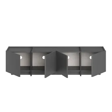 Sylvenn TV-bänk 180 cm - Antracit/Svart - Möbler - Vardagsrum - Tv-möbler & mediamöbler - Tv-bänkar