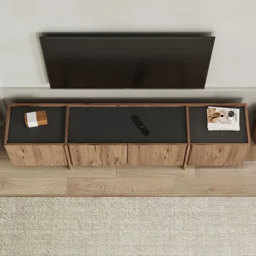 Sylvenn TV-bänk 180 cm - Atlantic Pine/Anthracite - Möbler - Vardagsrum - Tv-möbler & mediamöbler - Tv-bänkar