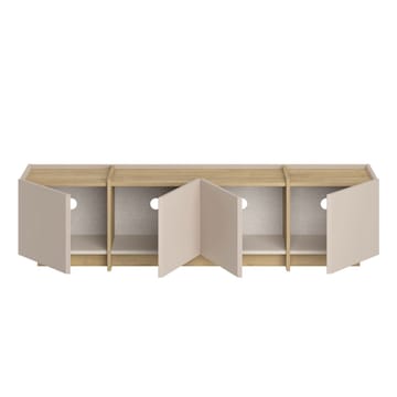Sylvenn Tv Bänk 180 cm med Förvaring i Ek - Sandbeige - Möbler - Vardagsrum - Tv-möbler & mediamöbler - Tv-bänkar