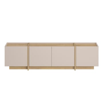 Sylvenn Tv Bänk 180 cm med Förvaring i Ek - Sandbeige - Möbler - Vardagsrum - Tv-möbler & mediamöbler - Tv-bänkar