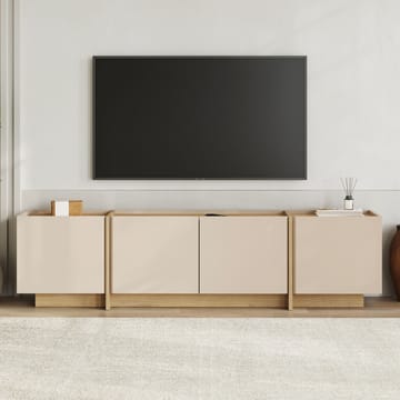 Sylvenn Tv Bänk 180 cm med Förvaring i Ek - Sandbeige - Möbler - Vardagsrum - Tv-möbler & mediamöbler - Tv-bänkar