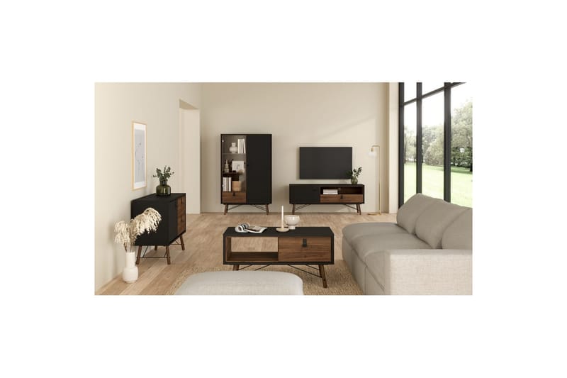 Tadami Tv-stativ 60 cm - Askgrå - Möbler - Vardagsrum - Tv-möbler & mediamöbler - Tv-väggfästen & mediastativ - Tv stativ & väggfästen