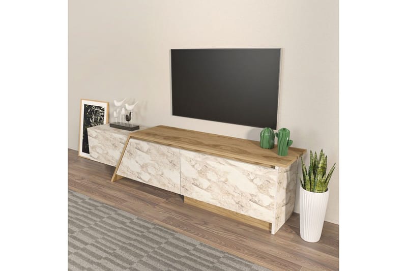 Tavros Tv-bänk 180 cm - Ek - Möbler - Vardagsrum - Tv-möbler & mediamöbler - Tv-bänkar