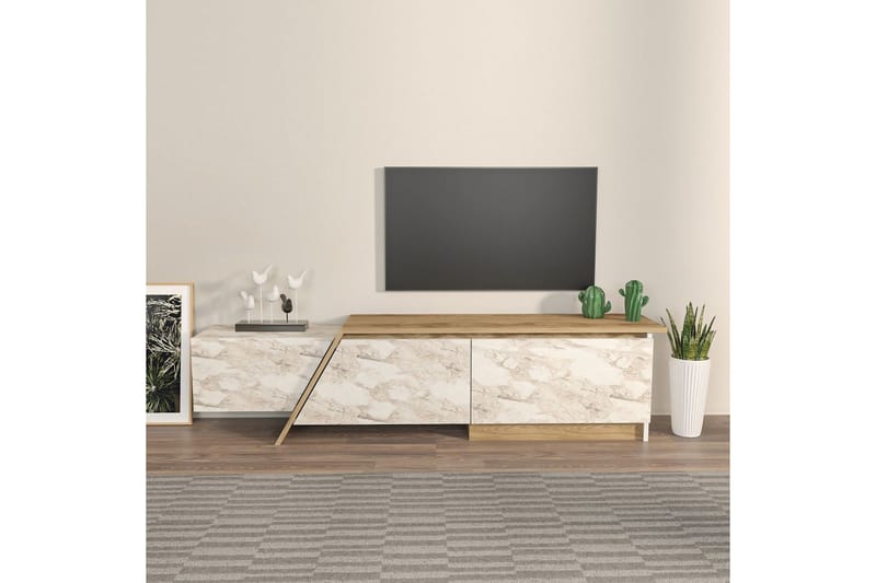 Tavros Tv-bänk 180 cm - Ek - Möbler - Vardagsrum - Tv-möbler & mediamöbler - Tv-bänkar