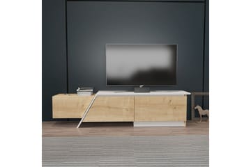 Tavros Tv-bänk 180 cm - Ek/Vit - Möbler - Vardagsrum - Tv-möbler & mediamöbler - Tv-bänkar
