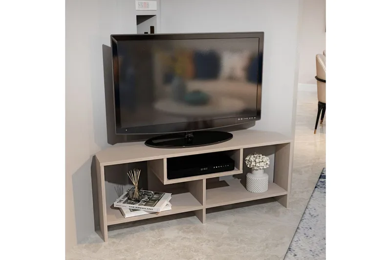 Torlin Tv-bänk 120 cm - Beige - Möbler - Vardagsrum - Tv-möbler & mediamöbler - Tv-bänkar