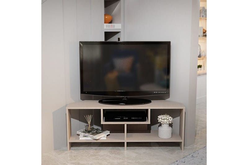 Torlin Tv-bänk 120 cm - Beige - Möbler - Vardagsrum - Tv-möbler & mediamöbler - Tv-bänkar