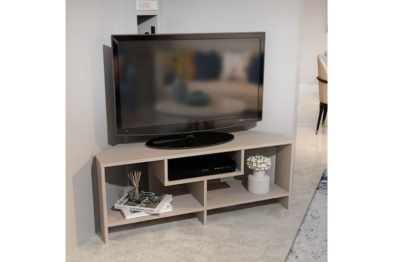 Torlin Tv-bänk 120 cm - Beige - Möbler - Vardagsrum - Tv-möbler & mediamöbler - Tv-bänkar