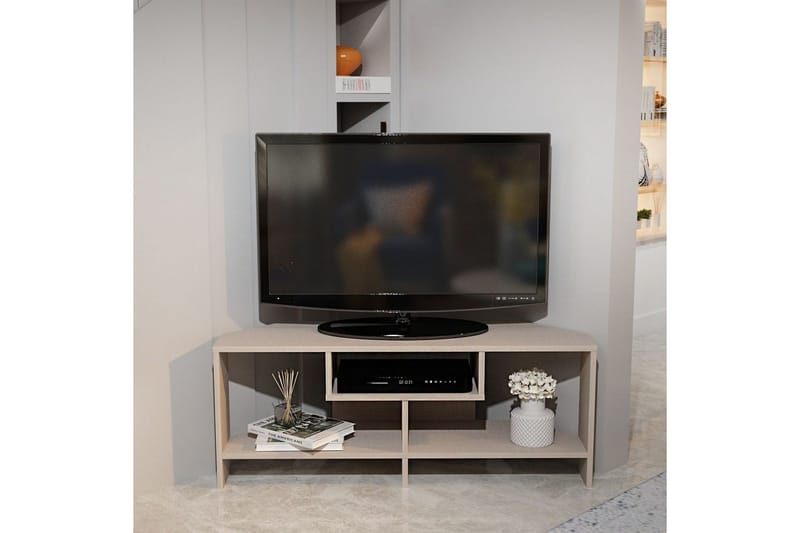 Torlin Tv-bänk 120 cm - Beige - Möbler - Vardagsrum - Tv-möbler & mediamöbler - Tv-bänkar