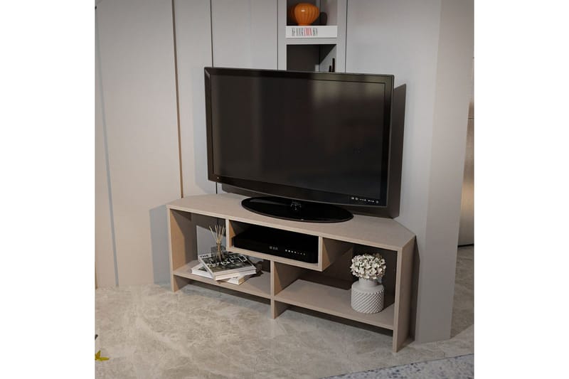 Torlin Tv-bänk 120 cm - Beige - Möbler - Vardagsrum - Tv-möbler & mediamöbler - Tv-bänkar