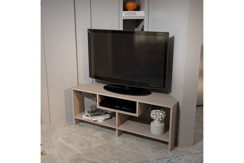 Torlin Tv-bänk 120 cm - Beige - Möbler - Vardagsrum - Tv-möbler & mediamöbler - Tv-bänkar