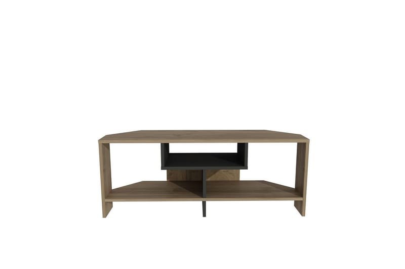 Torlin Tv-bänk 120 cm - Valnöt/Vit - Möbler - Vardagsrum - Tv-möbler & mediamöbler - Tv-bänkar