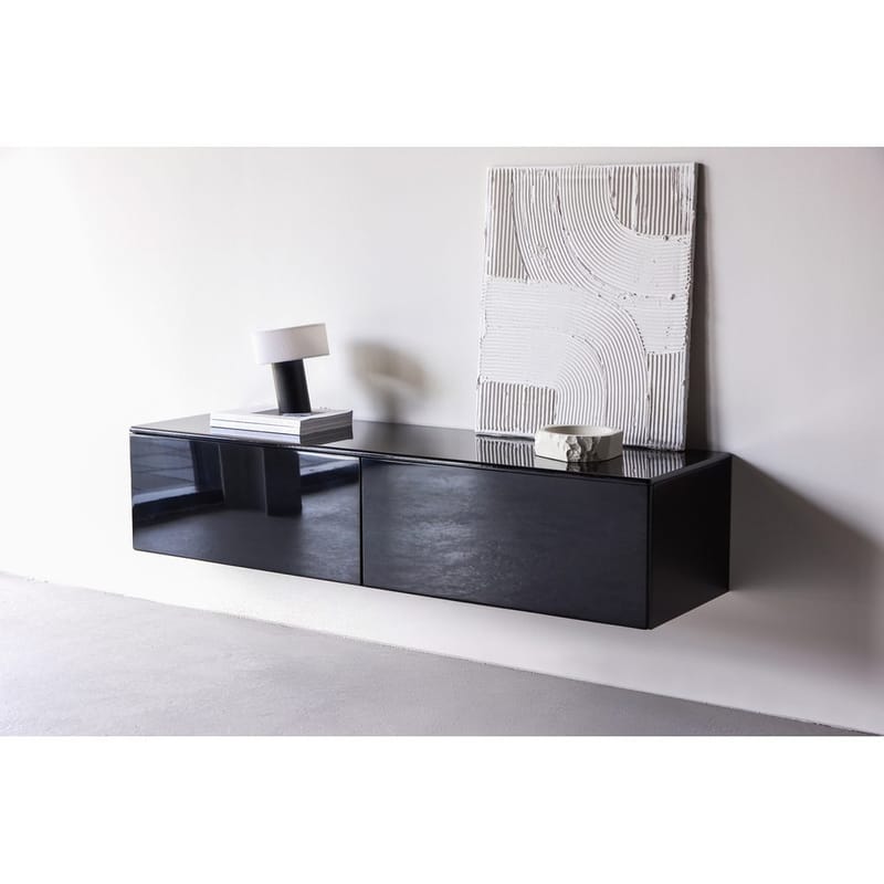 TV-bänk Fristad - Svart - Möbler - Vardagsrum - Tv-möbler & mediamöbler - Tv-bänkar