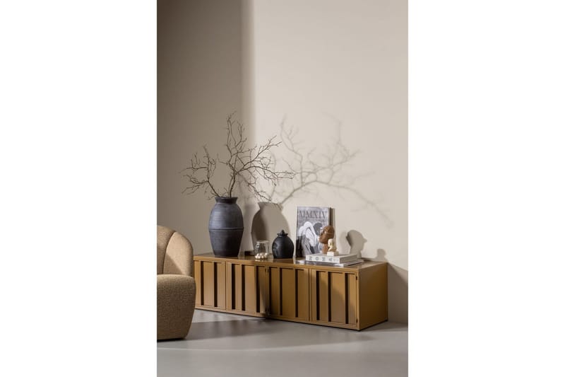 TV-bänk Level - Honungsgul - Möbler - Vardagsrum - Tv-möbler & mediamöbler - Tv-bänkar