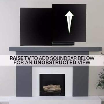 TV-Fäste Sanus 4D Max Vesa 400x400 32-65 Full Motion - Svart - Möbler - Vardagsrum - Tv-möbler & mediamöbler - Tv-väggfästen & mediastativ