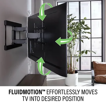 TV-Fäste Sanus Max Vesa 600x450 40-90 Full Motion - Svart - Möbler - Vardagsrum - Tv-möbler & mediamöbler - Tv-väggfästen & mediastativ