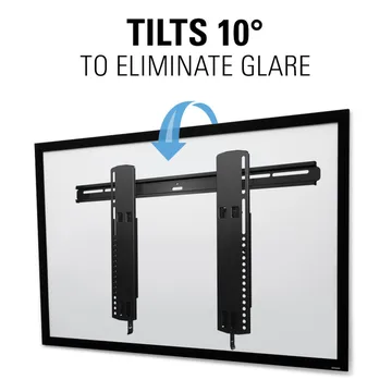 TV-Fäste Sanus Superslim 51-80 VLT16-B2 - svart - Möbler - Vardagsrum - Tv-möbler & mediamöbler - Tv-väggfästen & mediastativ