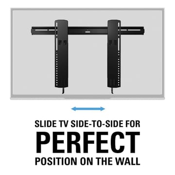 TV-Fäste Sanus Superslim 51-80 VLT16-B2 - svart - Möbler - Vardagsrum - Tv-möbler & mediamöbler - Tv-väggfästen & mediastativ