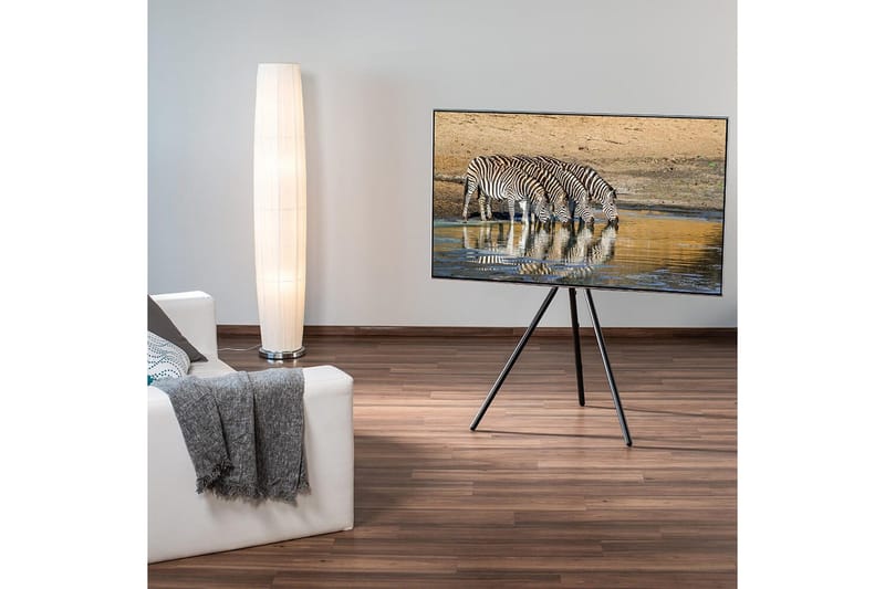 TV Golvstativ Hama Design Upp till 75 - Svart - Möbler - Vardagsrum - Tv-möbler & mediamöbler - Tv-väggfästen & mediastativ - Tv stativ & väggfästen