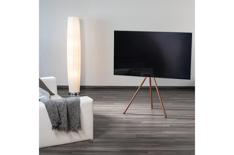 TV Golvstativ Hama Design Upp till 75 Valnötslook - Valnötslook - Möbler - Vardagsrum - Tv-möbler & mediamöbler - Tv-väggfästen & mediastativ - Tv stativ & väggfästen