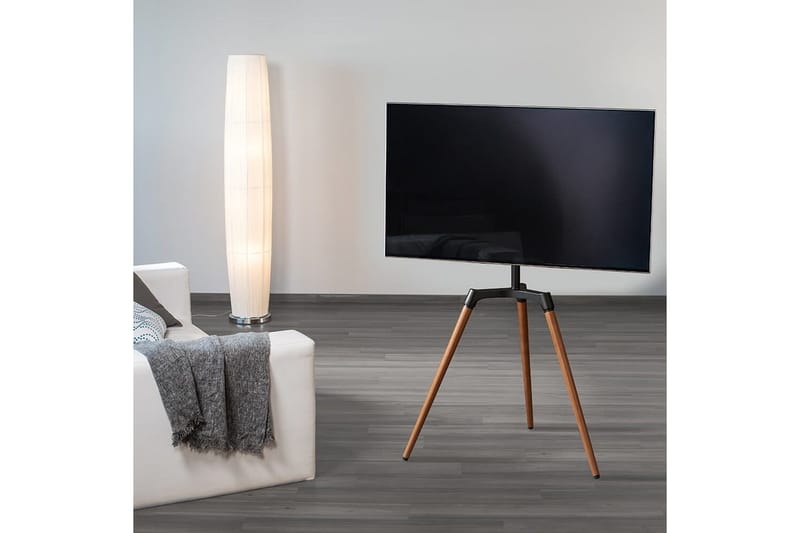 TV Golvstativ Hama Stafflidesign Upp till 65 - Beige||Svart - Möbler - Vardagsrum - Tv-möbler & mediamöbler - Tv-väggfästen & mediastativ - Tv stativ & väggfästen